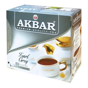 Herbata Akbar Earl Grey 100 torebek x 2g